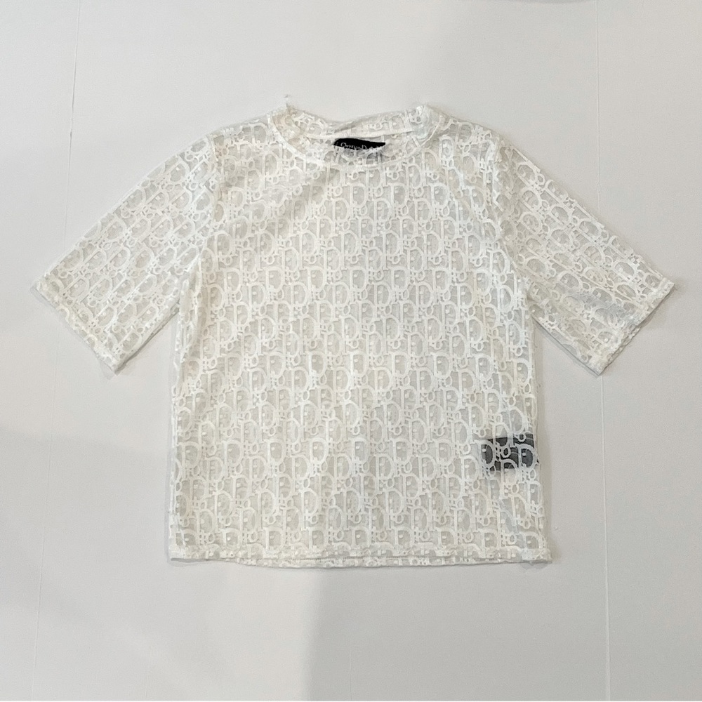 RARE! Dior sheer top